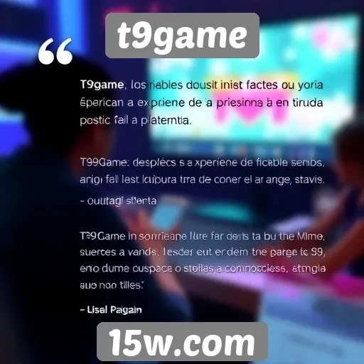 avaliações de usuários sobre t9game e suas funcionalidades